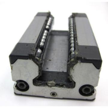 BOSCH REXROTH LINEAR RUNNER BLOCK R162289420 w/ REXROTH GUIDE RAIL, LENGTH 654mm