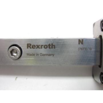 BOSCH REXROTH LINEAR RUNNER BLOCK R162289420 w/ REXROTH GUIDE RAIL, LENGTH 654mm