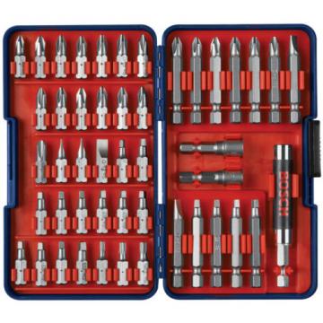 Bosch 47-Piece Screwdriver Bit Set Precision Steel Ratcheting Tool Micro Torx