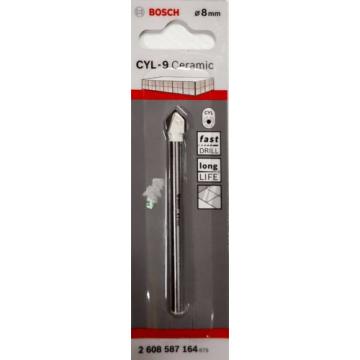 Bosch CYL-9 CERAMIC TILE DRILL BIT 5mm, 6mm, 6.5mm, 8mm for TILES/PORCELINE