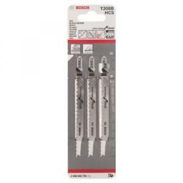 Bosch 2608663750  - Lama per seghetto alternativo T 308 B Extra-clean per legno