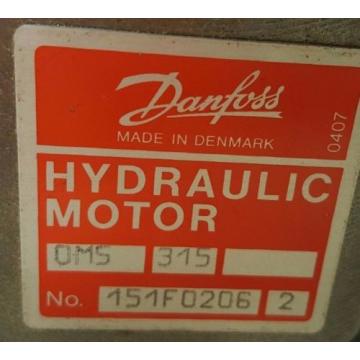 OMS315, 151F0206 2, Sauer, Danfoss,  Hydraulic Motor, 19.2 cu in3/rev