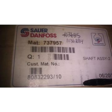 GENUINE SAUER DANFOSS SHAFT BEARING ASSEMBLY 737957