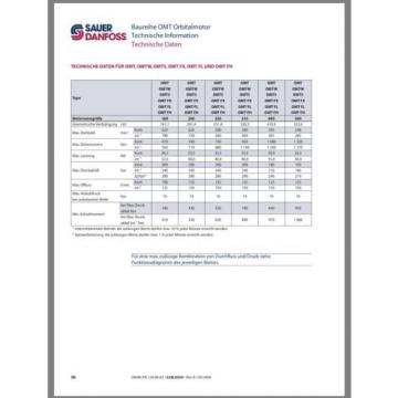Sauer Danfoss Orbitalmotor OMT 400 Hydraulikmotor 151B0358