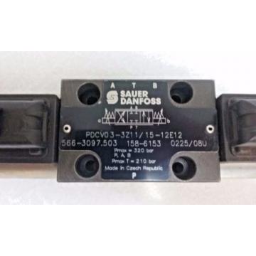 Sauer Danfoss PDCV03-3Z11/15-12E12 Hydraulic Valve