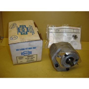 CROSS HYDRAULIC PUMP 40PH07 - DAARD Splined Shaft 2-Bolt Mount up to 3000psi