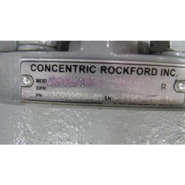 CONCENTRIC ROCKFORD 2993150 5113 R MULTI STAGE MULTI PORT HYDRAULIC PISTON PUMP