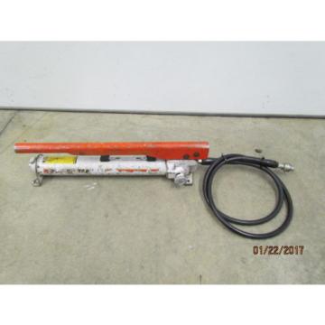 Power Team Hydraulic Hand Pump with Hose and Coupler P-55