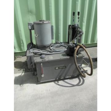 50 HP INSTRON A427-47 HYDRAULIC PUMP 80 GALLON CAPACITY 3000 PSI MAX