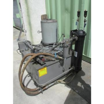 50 HP INSTRON A427-47 HYDRAULIC PUMP 80 GALLON CAPACITY 3000 PSI MAX