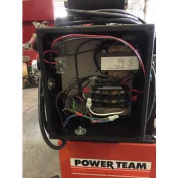 OTC POWERTEAM PE213S 10,000 psi HYDRAULIC PUMP single acting 1HP, 115/230v 1 ph