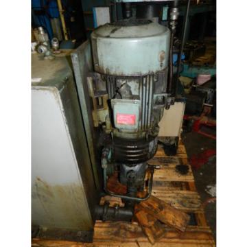 5 HP Hydraulic Unit w/ Vickers Pump, Type# PVB15RSY31CM11, Vertical, Used