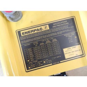 ENERPAC WE SERIES HYDRAULIC PUMP WEx4 5000PSI SINGLE ACTING MANUAL 3/2 VALVE NEW