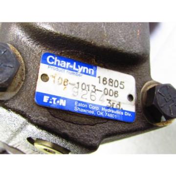 Eaton/Char-Lynn HYDRAULIC MOTOR # 106-1013-006