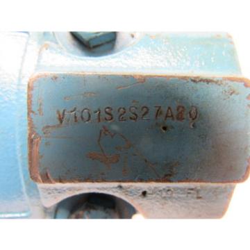 Vickers V101S2S27A20 Single Vane Hydraulic Pump 1&#034; Inlet 1/2&#034; Outlet