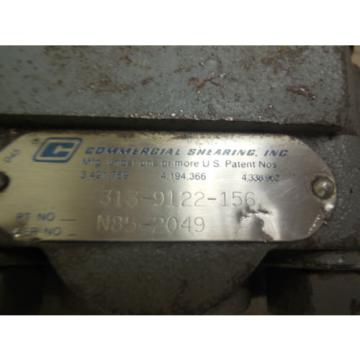 PARKER COMMERCIAL HYDRAULIC PUMP # 313-9122-156