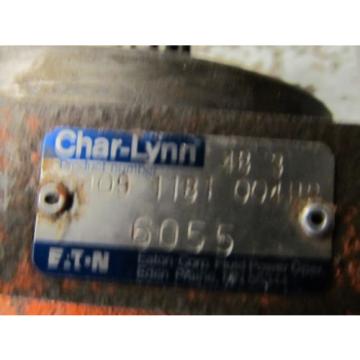 CHARLYN HYDRAULIC MOTOR 109-1181-004 W. 1-1/4&#034; SHAFT DIA.14 TOOTH SPLINE