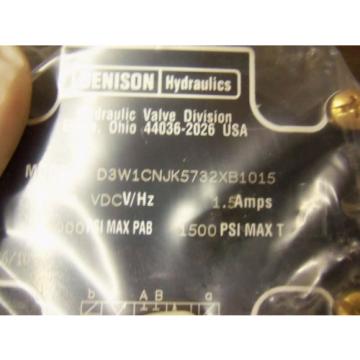 DENISON HYDRAULICS D3W1CNJK5732XB1015 Origin IN BOX