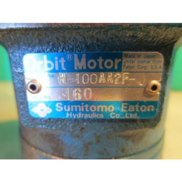 SUMITOMO ORBIT MOTOR H 100AA2F-J 160