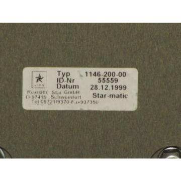 REXROTH MANNESMANN LINEAR SLIDE PART# 1146-200-00  LINEARMODUL MRK 25-145 -Origin-