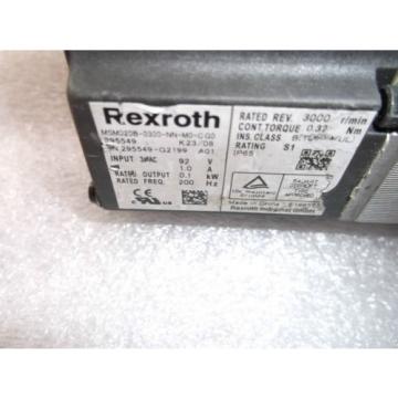 Rexroth Servomotor MSM020B-0300-NN-M0-C G0 mit Rexroth Linearschiene