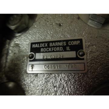 NEW HALDEX BARNES HYDRAULIC PUMP # 73163237