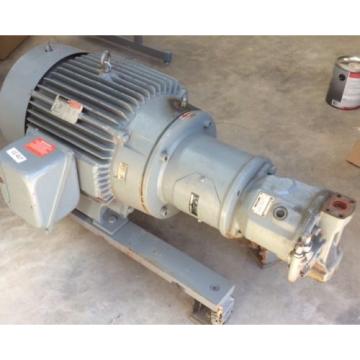 Rexroth Hydraulic Pump MDL AA10VS071 w Reliance 40 HP Motor DUTY MASTER 3 PH