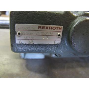 REXROTH 1PV2V3-31/63RG01MC100A1 1PV2V4-20/32RE01MC0-16A1 VANE HYDRAULIC PUMP