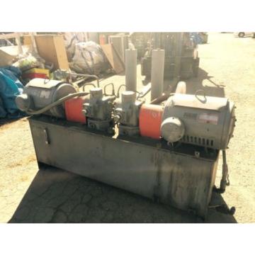 40 HP RACINE HYDRAULIC PUMP - TWO UNIT SYSTEM 20HP EACH / MODEL PVR PSSO