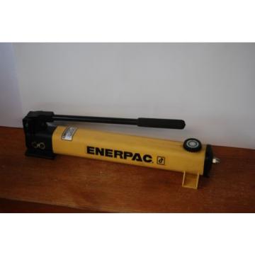 ENERPAC P-202 HYDRAULIC HAND PUMP 10,000PSI 2 SPEED SINGLE ACTING 1/4&#034; NPT NICE