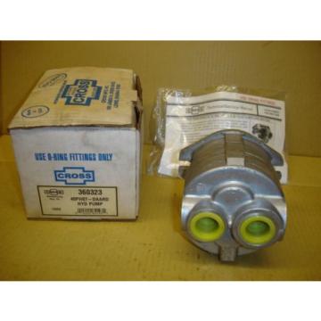 CROSS HYDRAULIC PUMP 40PH07 - DAARD Splined Shaft 2-Bolt Mount up to 3000psi