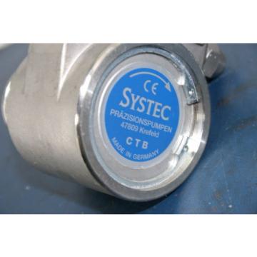 Systec 47809 Krefeld CTB Hydraulic Pump