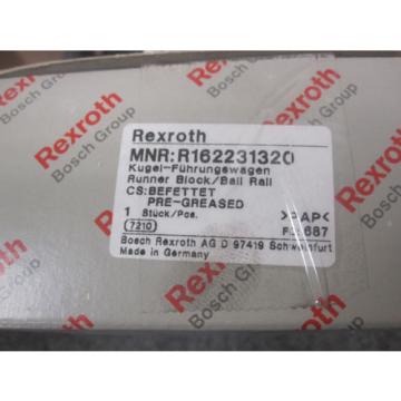 Origin REXROTH LINEAR BEARING # R162231320