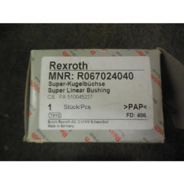 Origin REXROTH SUPER LINEAR BUSHING R067024040