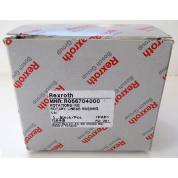 Origin REXROTH ROTARY LINEAR BUSHING BEARING R066704000 40mm ID 80mm L