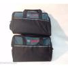 New 2 Bosch 16&#034; Canvas Carring Tool Bag  2610023279 18v Tools 2 Outside Pocket