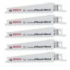 Bosch 5pcs BIM 4&#034; Flexible Sabre Saw Blades S511DF for Wood &amp; Metal Cutting #1 small image