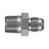 FH-12NPT6JIC-MMS Straight fitting 1/2&#034; NPTF M to #6 JIC (9/16&#034;-18) M