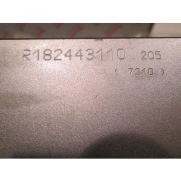 REXROTH LINEAR SLIDE BEARING R182443110 ROLLENWAGEN RRUNNER BLOCK CS #6 image