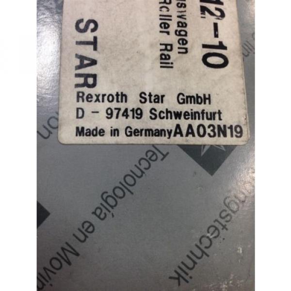 Origin REXROTH 1851-412-10 LINEAR RUNNER BLOCK ROLLER RAIL / D-97419 BEARING U3 #7 image