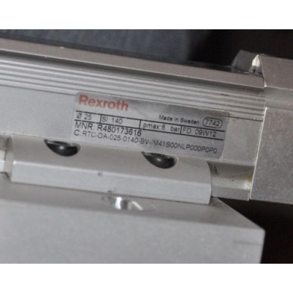 NICE REXROTH LINEAR SLIDE ACTUATOR PNEUMATIC R480173616 BOSCH #2 image