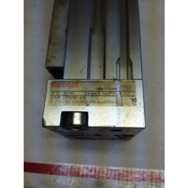 Rexroth 2779061410 Pneumatic Linear Slide Actuator SI:40 pmax:8-bar #7 image