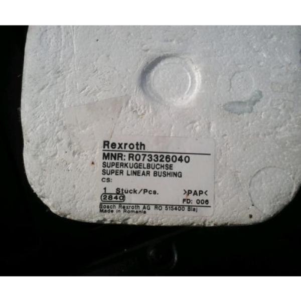 Rexroth R073326040 Rexroth Super Linear Bushing #1 image