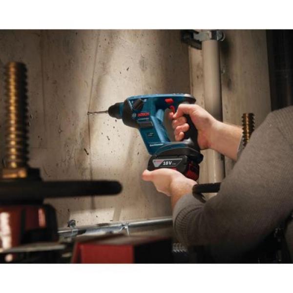 Bosch Model # RHS181K 18-Volt Hammer with (1) 4.0Ah FatPack Battery #3 image