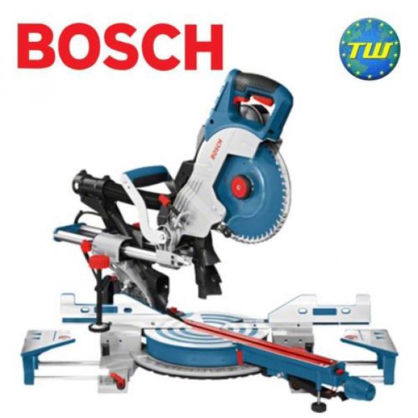 Bosch GCM8SDE Professional 8in Double Bevel Sliding Mitre Saw 216mm 240V #1 image