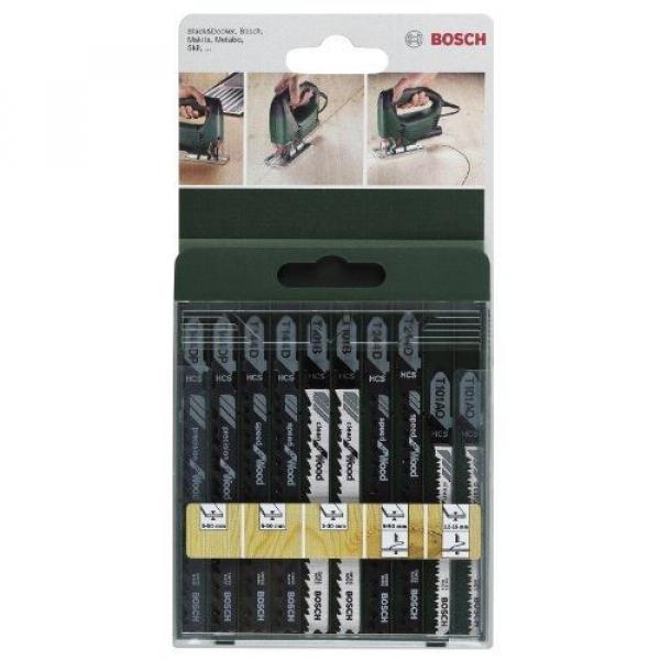 Bosch 2609256744 Jigsaw Blade Set (10 Pieces) #1 image