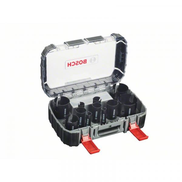 BOSCH HOLE SAW SET, UNIVERSAL MULTI CONSTRUCTION, 15-PIECE, 20 - 60, 68, 76 MM #1 image