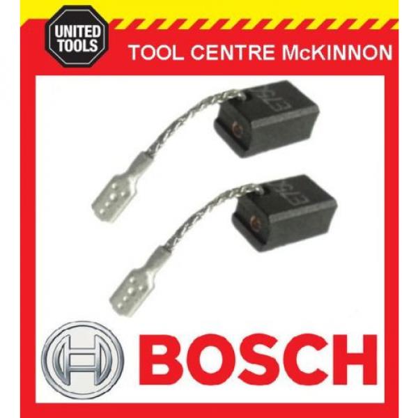 GENUINE BOSCH 1619P02870 CARBON BRUSHES – SUIT GWS 7-100 7-125 ETC #1 image