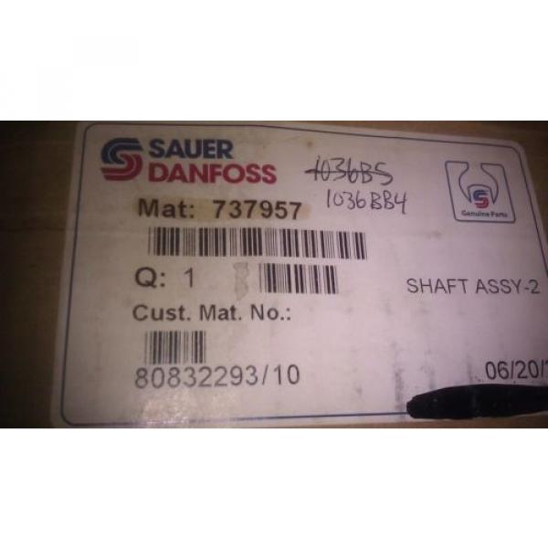 GENUINE SAUER DANFOSS SHAFT BEARING ASSEMBLY 737957 #10 image