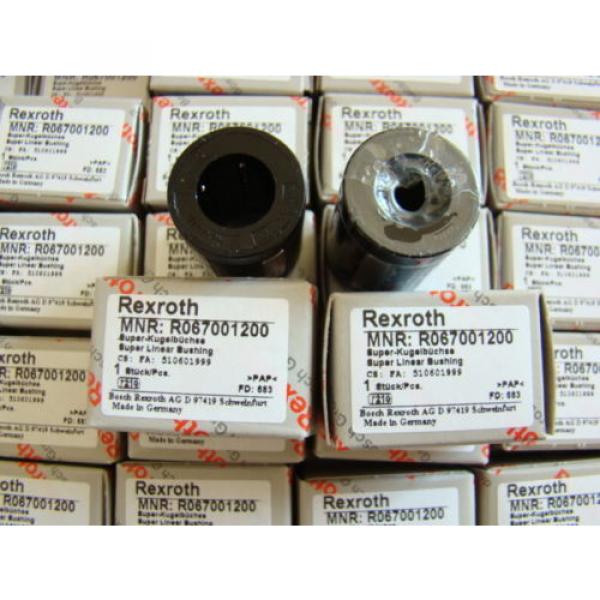 60 UNITS BOSCH REXROTH R067001200 12MM LINEAR BUSHING CNC #3 image